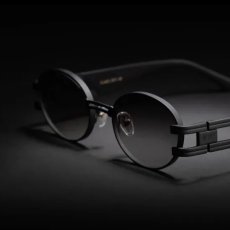画像5: ST. James Matte Blackout & 24K Gold Sunglasses セントジェームス マットブラック & 24K ゴールド サングラス レンズ (5)