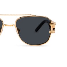 画像5: Royals Black & 24K Gold Sunglasses ロイアル ブラック ゴールド サングラス  (5)