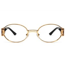 画像3: ST. James 24K Gold Clear Lens glasses セントジェームス ブラック & 24K ゴールド クリア レンズ メガネ (3)
