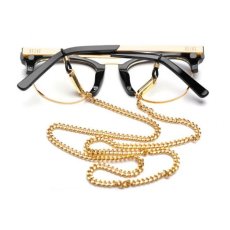 画像1: Micro Cuban 24k Gold Eyewear Sunglasses Lanyard マイクロ キューバン ランヤード ゴールド サングラス (1)