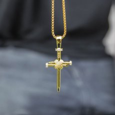 画像6: Nail Cross Chain Necklace クロス チェーン ネックレス (6)