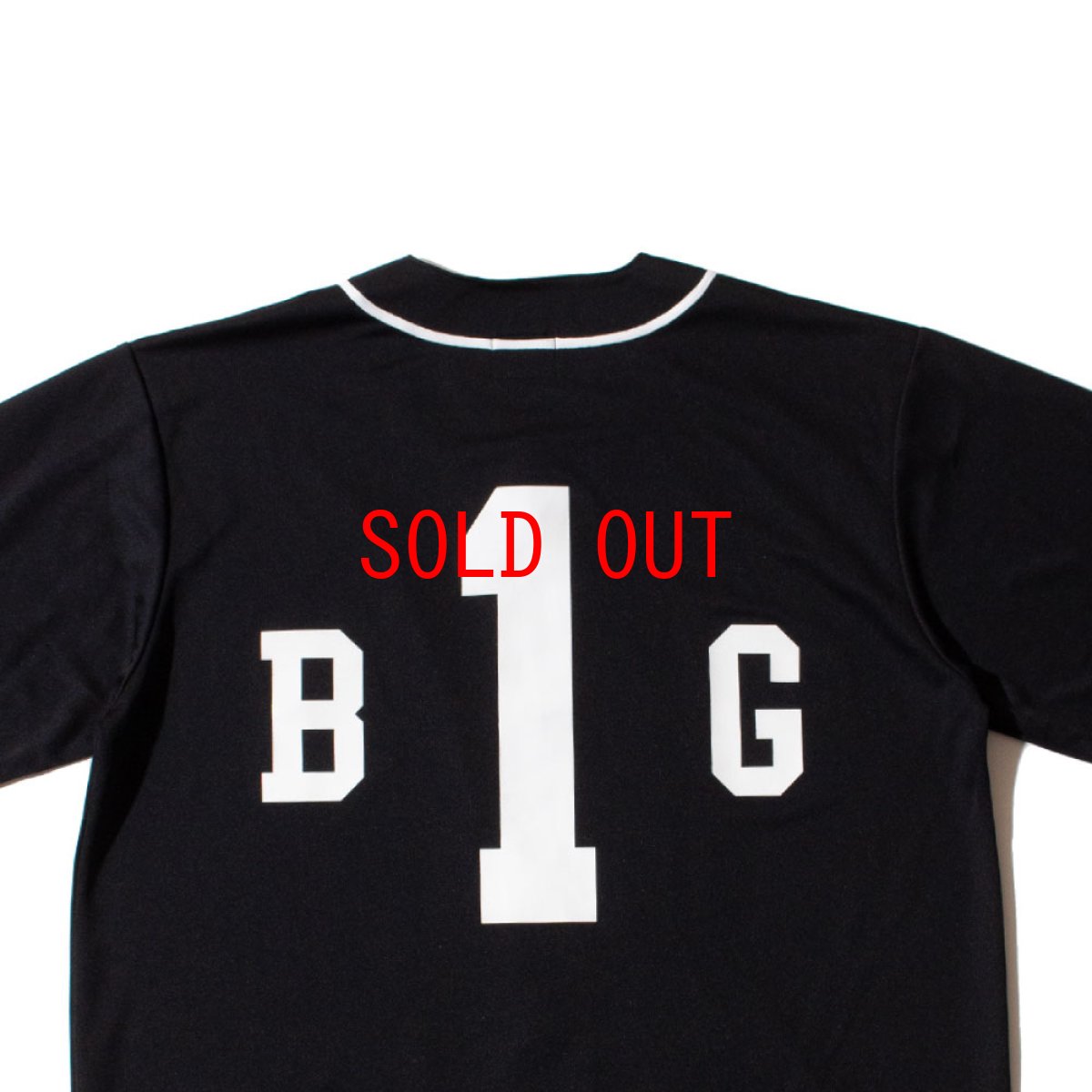 画像9: B1G S/S Baseball Jersey BLK 半袖 ベースボール シャツ ジャージ (9)