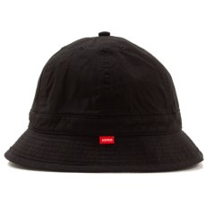 画像3: Solid Bucket Bell Hat Cap Black ソリッド バケット ハット ベル キャップ 帽子 (3)