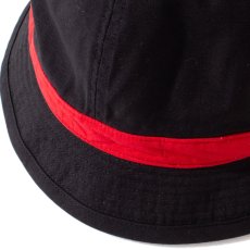 画像5: Line Tape Bucket Bell Hat Cap Black バケット ハット ベル キャップ 帽子 (5)