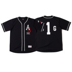 画像10: B1G S/S Baseball Jersey BLK 半袖 ベースボール シャツ ジャージ (10)