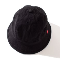 画像4: Solid Bucket Bell Hat Cap Black ソリッド バケット ハット ベル キャップ 帽子 (4)