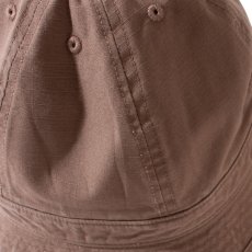 画像4: Solid Bucket Bell Hat Cap Brown ソリッド バケット ハット ベル キャップ 帽子 (4)