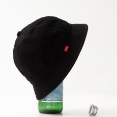画像1: Solid Bucket Bell Hat Cap Black ソリッド バケット ハット ベル キャップ 帽子 (1)