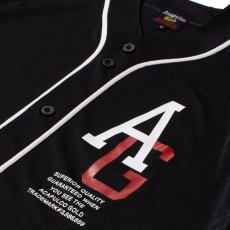 画像4: B1G S/S Baseball Jersey BLK 半袖 ベースボール シャツ ジャージ (4)