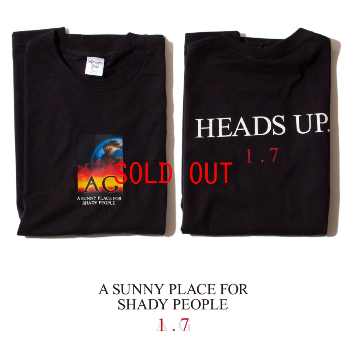 画像1: Heads Up S/S Tee BLK 半袖 Tシャツ (1)