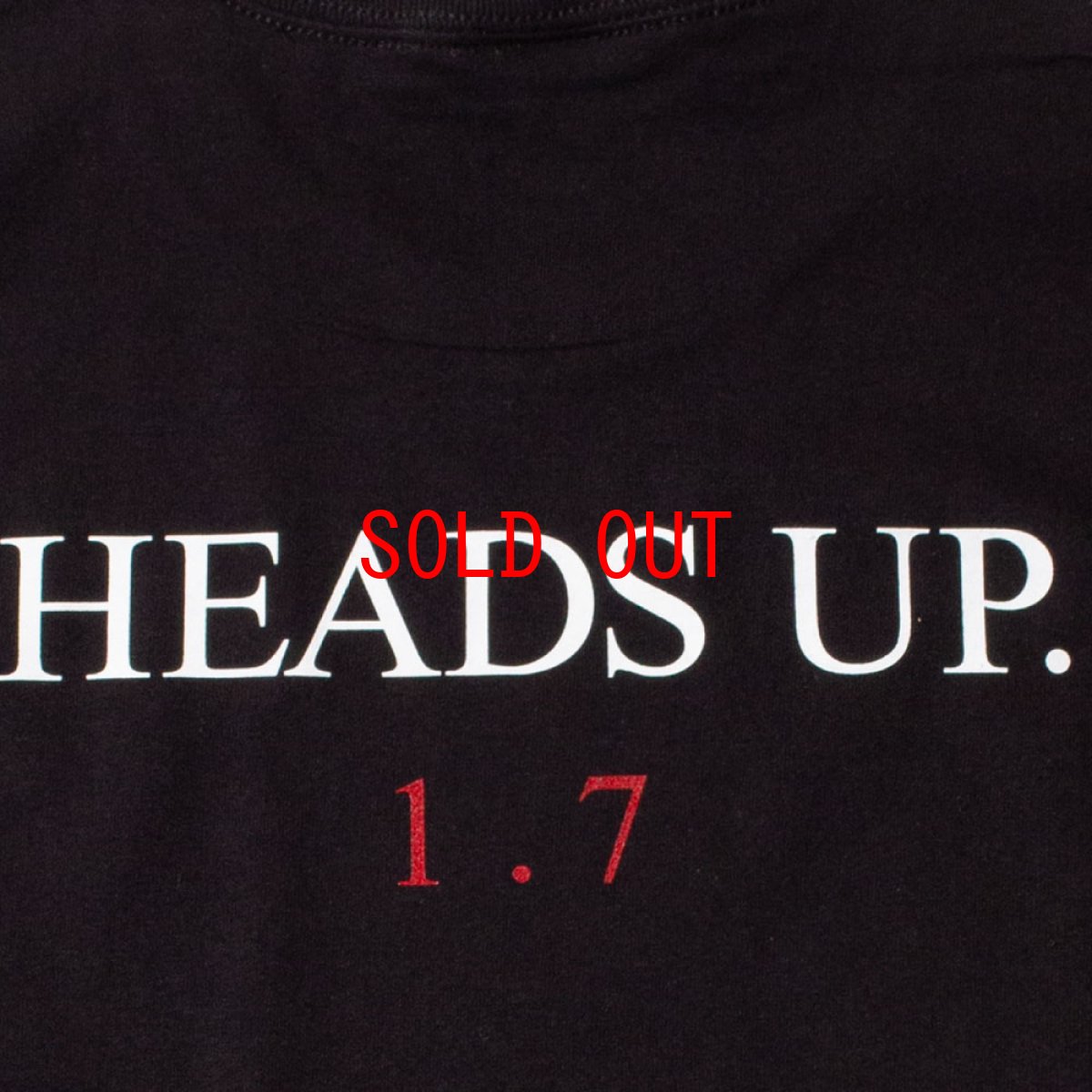 画像5: Heads Up S/S Tee BLK 半袖 Tシャツ (5)
