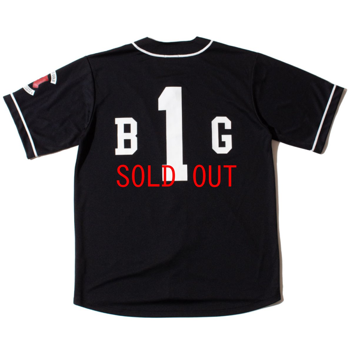 画像3: B1G S/S Baseball Jersey BLK 半袖 ベースボール シャツ ジャージ (3)