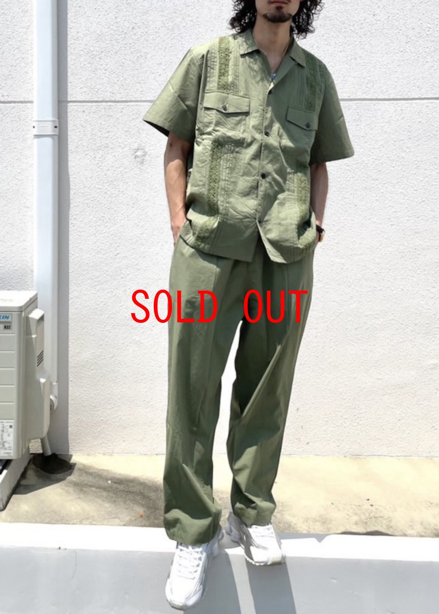 画像1: M様専用 Setup Solid Cuba S/S Shirts & Pants キューバ 半袖 シャツ (1)