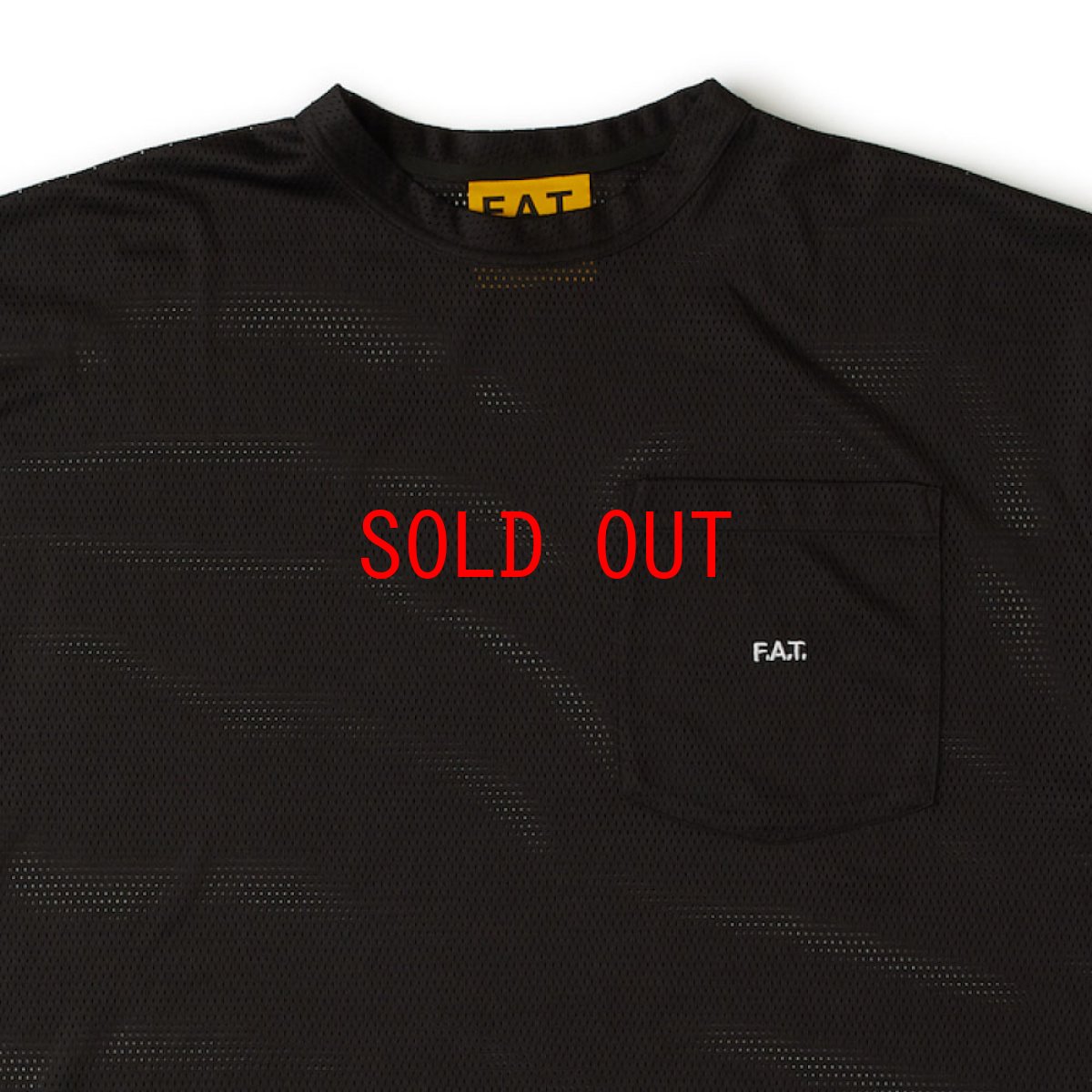 画像7: GRANMESH S/S Mesh Pocket Tee BLK メッシュ ポケット 半袖 カットソー Tシャツ (7)