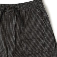 画像8: HALFFIELD Wide Shorts Half Pants Minicheck ワイド ミニチェック ベイカー ショーツ イージー ハーフ パンツ (8)