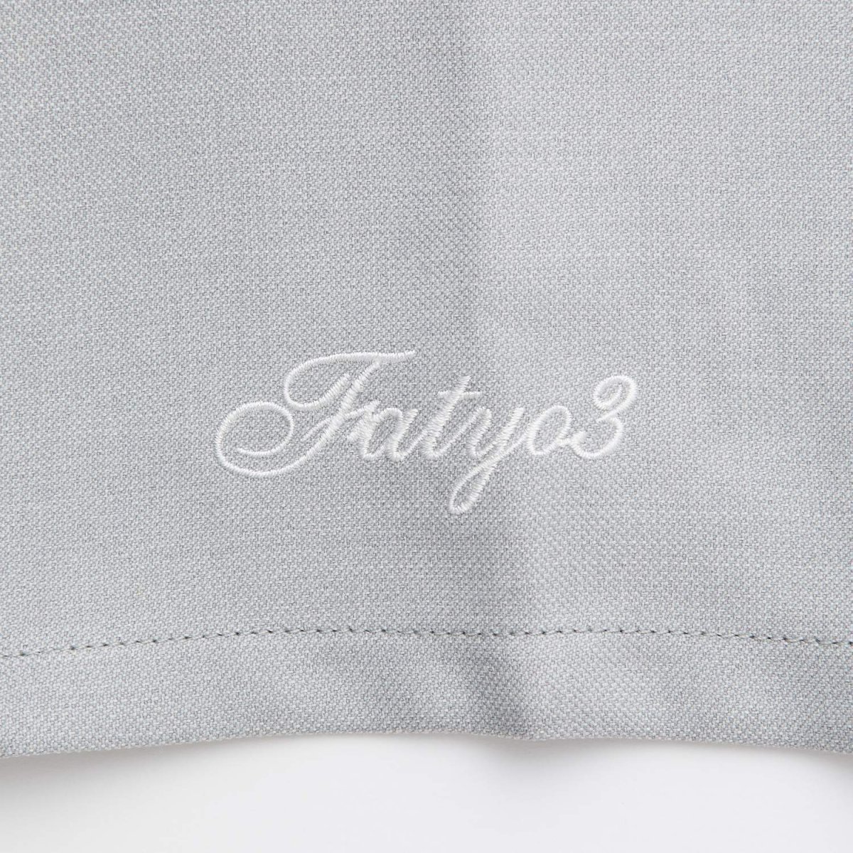 画像7: NEEDOWER S/S Cuba Shirts GRY 半袖 フラワー 刺繍 キューバ シャツ (7)
