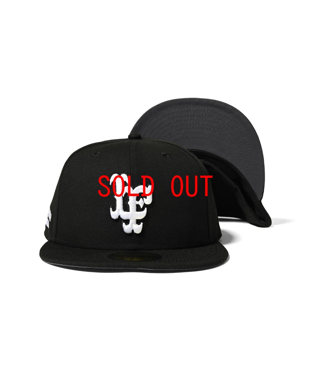 画像4: 【LFYT 沖縄 帽子 セレクトショップ 通販】 × New Era LF Logo 59FIFTY Crew LF LOGO Cap BLK ニューエラ ロゴ キャップ (4)