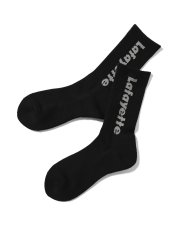画像2: Logo Crew Socks ロゴ クルー ソックス 靴下 (2)