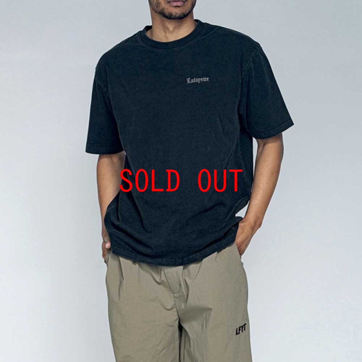 画像8: 【LFYT 沖縄 Tシャツ セレクトショップ】 Old English Logo S/S Pigment Dyed Tee BLK オールドイングリッシュ ピグメント ロゴ 半袖 シャツ (8)