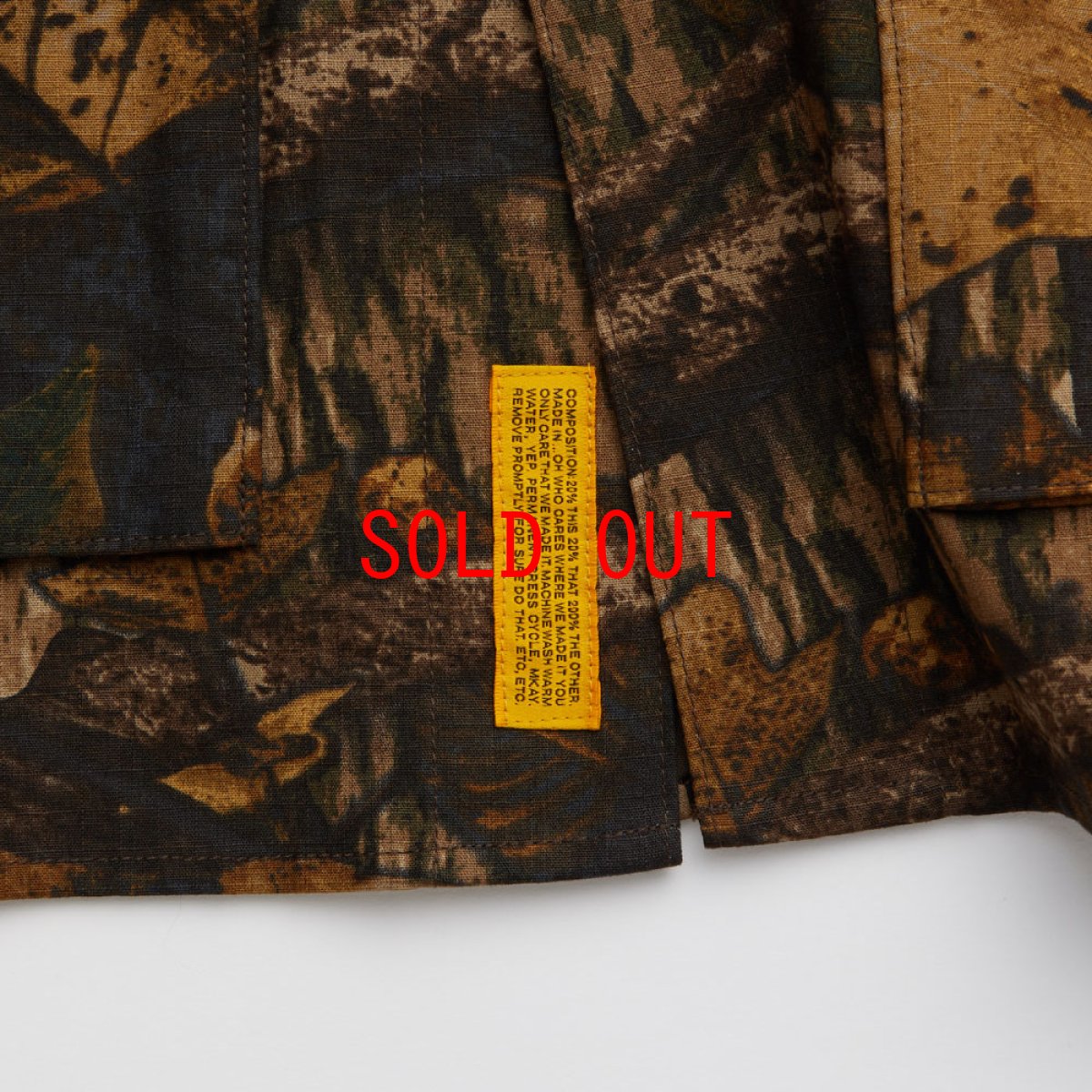 画像7: MEGAFIELD S/S Treecamo Shirts BRN ハンティング ツリーカモ 半袖 シャツ (7)