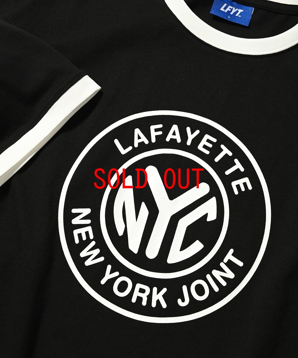 画像3: 【LFYT 沖縄 Tシャツ セレクトショップ】 Token Logo Ringer S/S Tee Black トークン ロゴ リンガー トリム 半袖 シャツ (3)