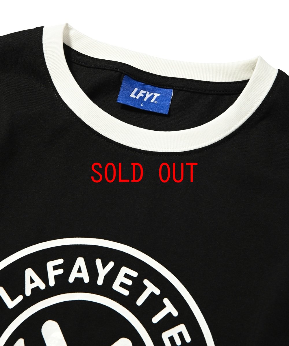 画像6: 【LFYT 沖縄 Tシャツ セレクトショップ】 Token Logo Ringer S/S Tee Black トークン ロゴ リンガー トリム 半袖 シャツ (6)