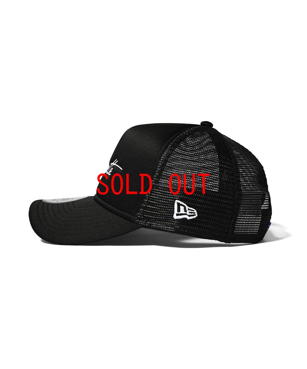 画像2: × New Era Script Logo 9Forty Mesh Cap ニューエラ メッシュ キャップ 帽子 (2)