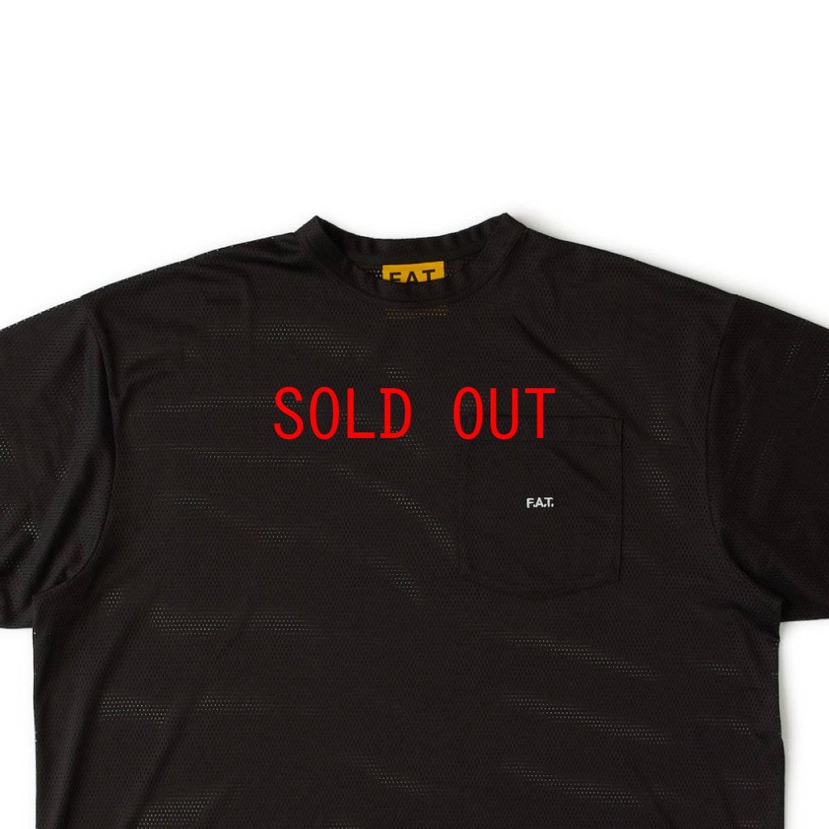 画像8: GRANMESH S/S Mesh Pocket Tee BLK メッシュ ポケット 半袖 カットソー Tシャツ (8)