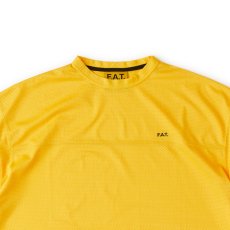 画像7: OVERMESH 3/4 Cut & Saw Tee YLW メッシュ 半袖 カットソー Tシャツ (7)
