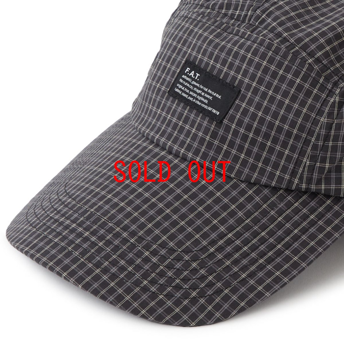 画像5: JETFIELD Dad Hat Ball Cap Minicheck 6パネル ダッド ハット キャップ 帽子 (5)