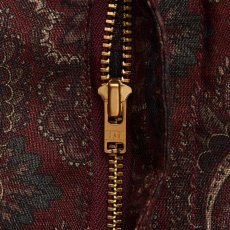 画像5: MEGATILE LIBERTY Wide Chino Paisley Pants MRN ワイド ペイズリー パンツ (5)