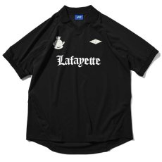 画像1: Emblem Soccer Jersey Shirt BLK エンブレム サッカー ジャージ 半袖 シャツ (1)