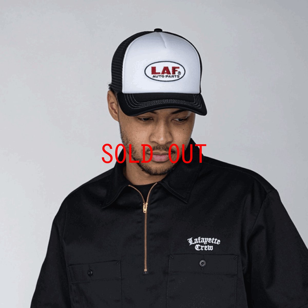 画像6: LAF Auto Parts Tracker Mesh Cap トラッカー メッシュ キャップ 帽子 (6)