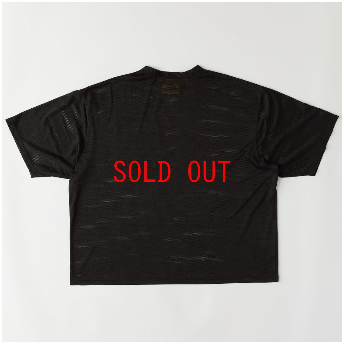 画像3: GRANMESH S/S Mesh Pocket Tee BLK メッシュ ポケット 半袖 カットソー Tシャツ (3)