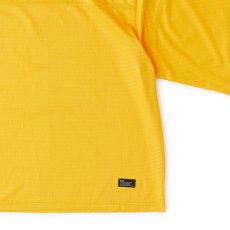 画像6: OVERMESH 3/4 Cut & Saw Tee YLW メッシュ 半袖 カットソー Tシャツ (6)