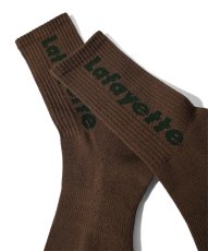 画像9: Logo Crew Socks ロゴ クルー ソックス 靴下 (9)
