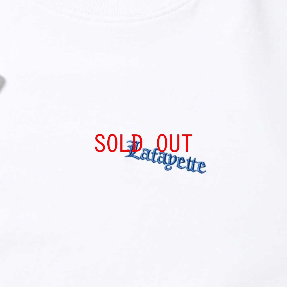 画像4: Old English Logo S/S Pigment Dyed Tee WHT オールドイングリッシュ ピグメント ロゴ 半袖 Tシャツ (4)