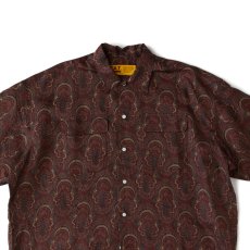 画像9: GIGATILE S/S Paisley Linnen Shirts MRN 半袖 ペイズリー リネン シャツ (9)