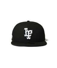 画像11: × New Era LF Logo 59Fifty Crew LF LOGO Cap BLK ニューエラ ロゴ キャップ レザー 帽子 (11)