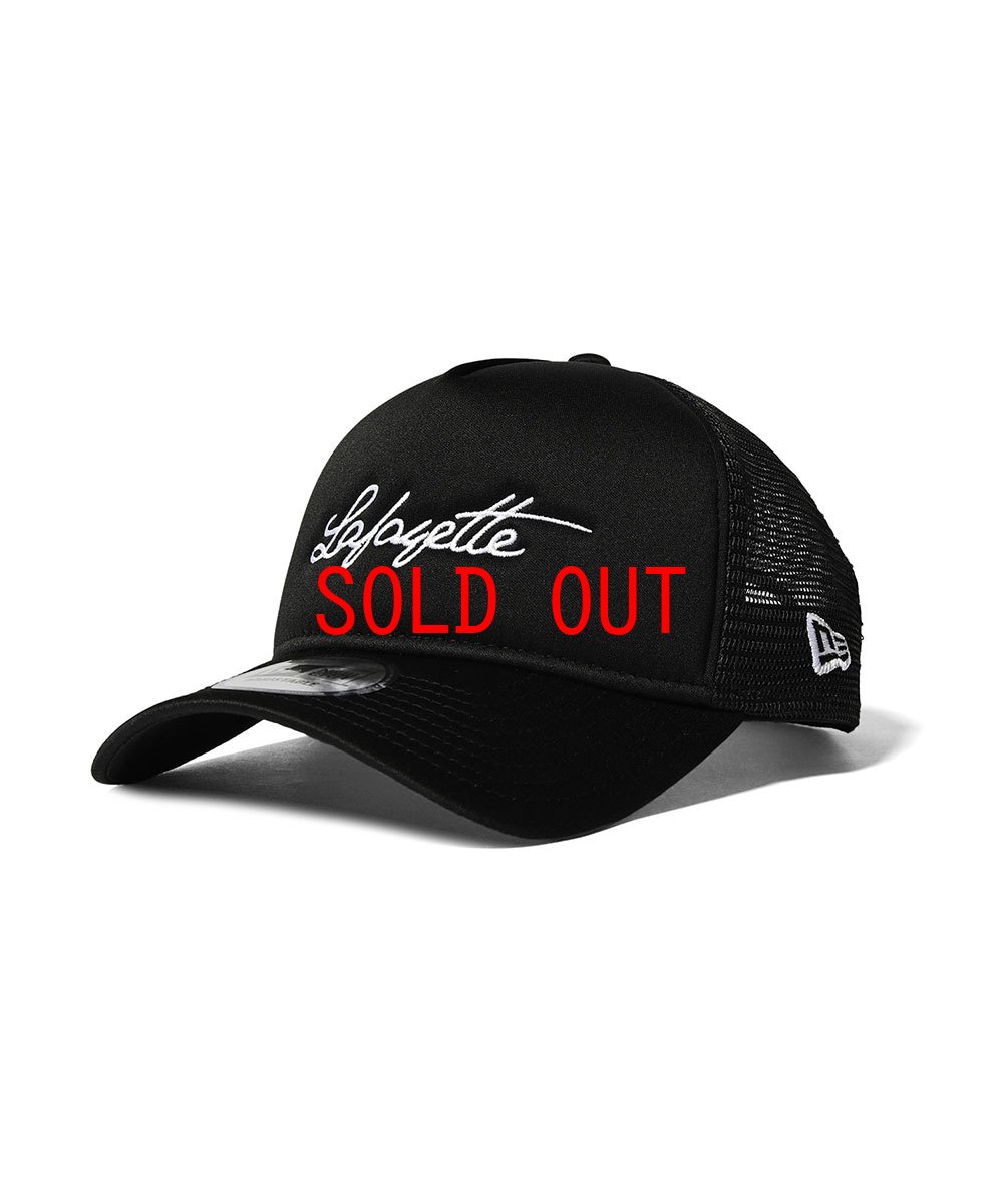 画像1: × New Era Script Logo 9Forty Mesh Cap ニューエラ メッシュ キャップ 帽子 (1)