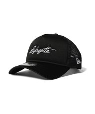 画像1: × New Era Script Logo 9Forty Mesh Cap ニューエラ メッシュ キャップ 帽子 (1)