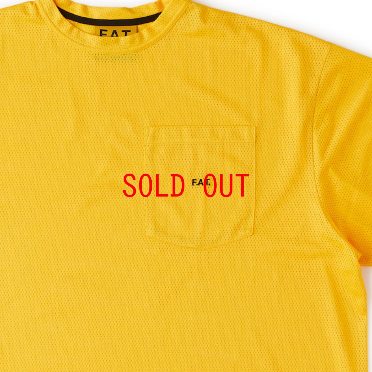 画像6: GRANMESH S/S Mesh Pocket Tee YLW メッシュ ポケット 半袖 カットソー Tシャツ (6)