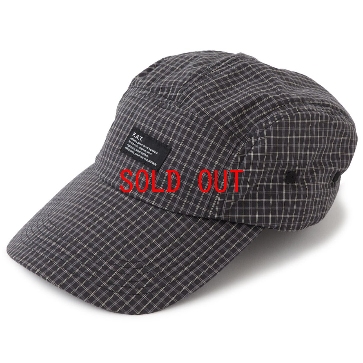 画像2: JETFIELD Dad Hat Ball Cap Minicheck 6パネル ダッド ハット キャップ 帽子 (2)