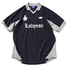 画像1: Emblem Soccer Jersey Shirt NVY エンブレム サッカー ジャージ 半袖 シャツ (1)