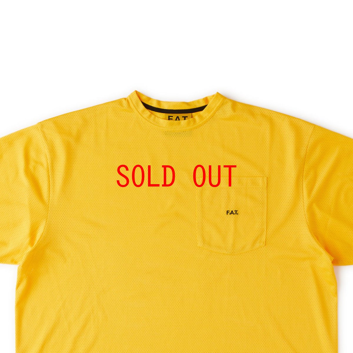 画像8: GRANMESH S/S Mesh Pocket Tee YLW メッシュ ポケット 半袖 カットソー Tシャツ (8)