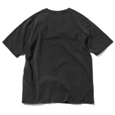 画像2: Old English Logo S/S Pigment Dyed Tee BLK オールドイングリッシュ ピグメント ロゴ 半袖 Tシャツ (2)