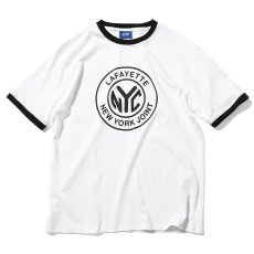 画像1: Token Logo Ringer S/S Tee White トークン ロゴ リンガー トリム 半袖 Tシャツ (1)