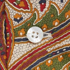 画像5: FIBERSAIC LIBERTY S/S Paisley Shirts BEG 半袖 ペイズリー リップストップ シャツ (5)