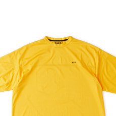 画像8: OVERMESH 3/4 Cut & Saw Tee YLW メッシュ 半袖 カットソー Tシャツ (8)