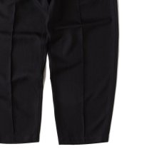 画像8: ZIGEZ Truck Pants BLK ピンタック ジャージ イージー パンツ (8)
